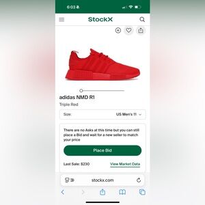 Adidas NMD R1 Triple Red